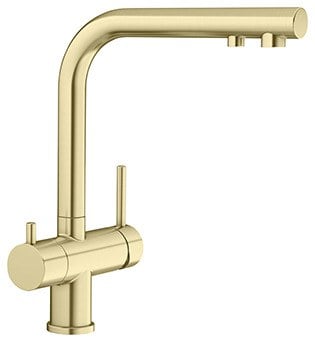 Kitchen tap Blanco Fontas II Satin Gold