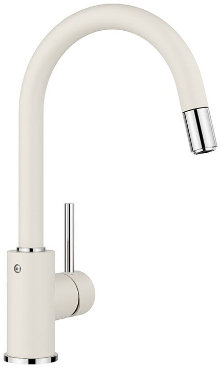 Kitchen tap Blanco Mida‑S White soft