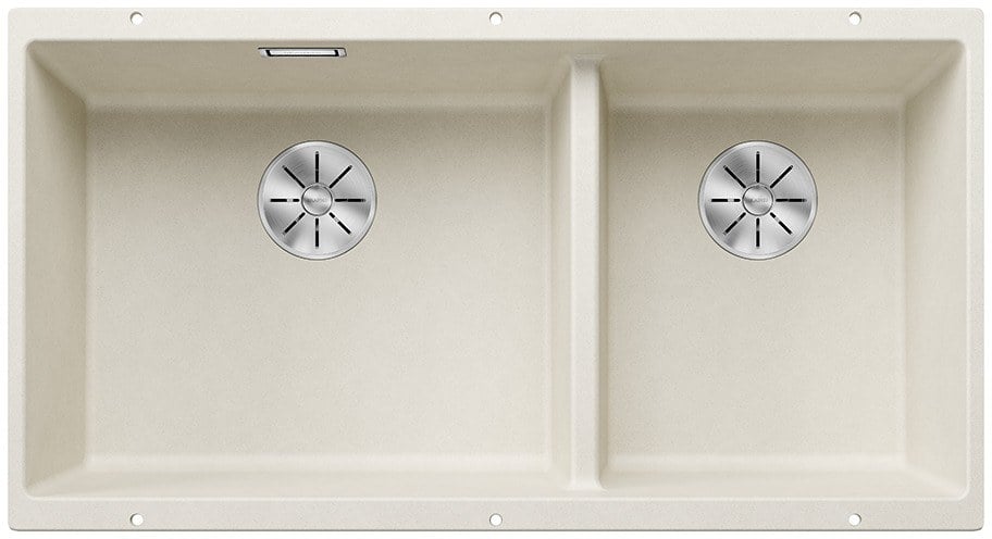Blanco SUBLINE granite kitchen double sink 480/320-U Soft White