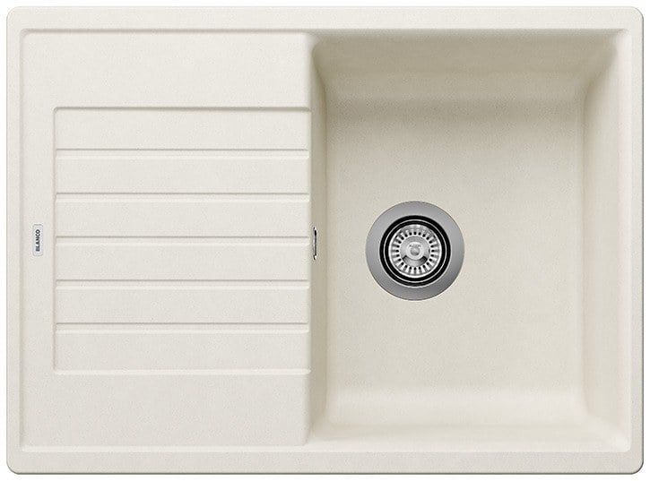 Kitchen sink Blanco Zia 45 S Compact White soft, without eccentric