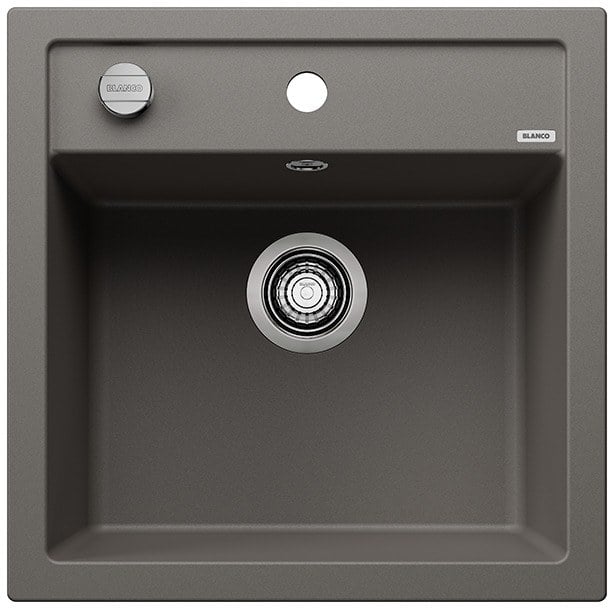 DALAGO kitchen sink Blanco Dalago 5 in gray volcano, with offset