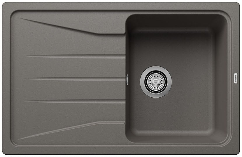Blanco Sona 45 S kitchen sink in Grey Volcano