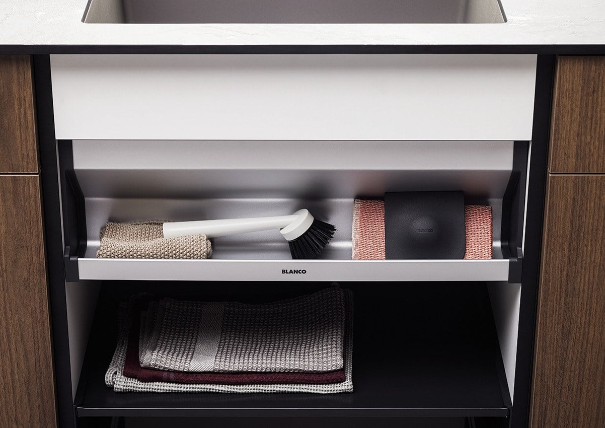 Blanco SELECT II Orga Self 60P-organization drawer for pull‑out