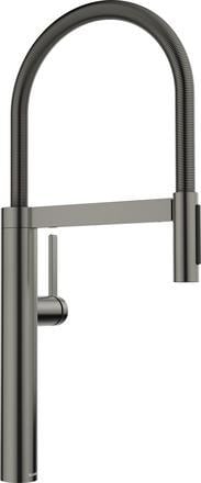 Blanco Culina‑S II Dark Steel kitchen tap with shower