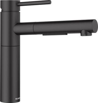 Blanco Alta‑S II Silgranit kitchen tap in Black