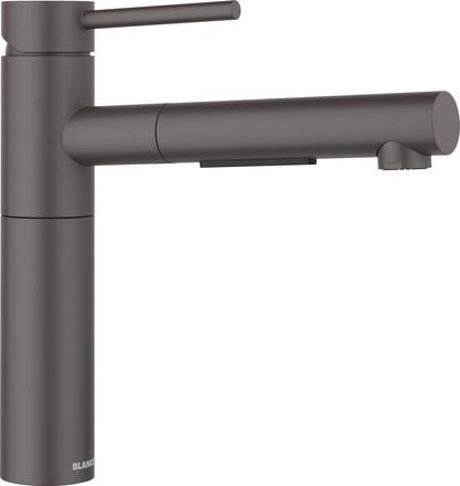 Blanco Alta-S II kitchen tap with shower – Grey Rock