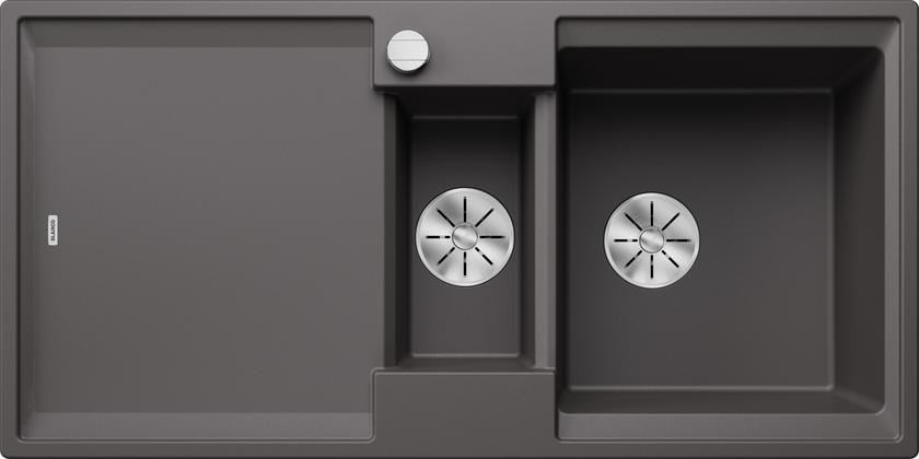 Kitchen sink Blanco Adira 6 S Grey Stone, with grid and bowl