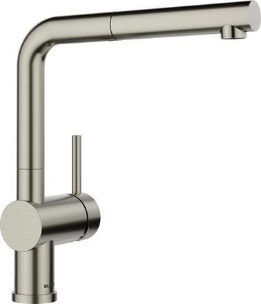 Blanco Linus‑S Satin Platinum kitchen tap
