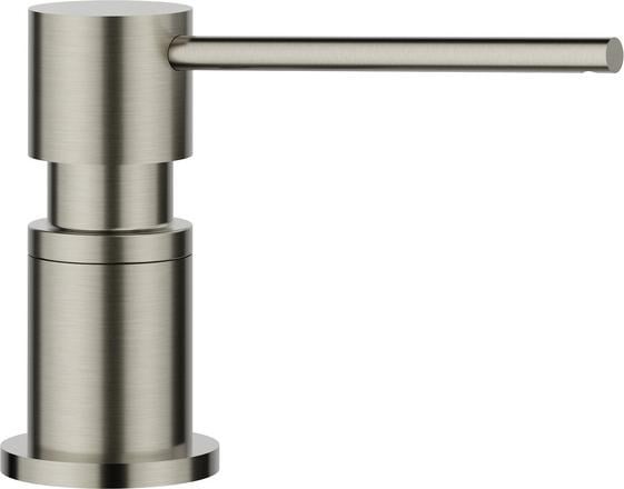 Blanco Lato Satin Platinum soap dispenser