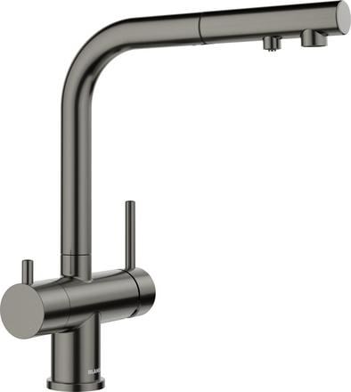 Kitchen tap Blanco FONTAS-S II Filter Dark Steel