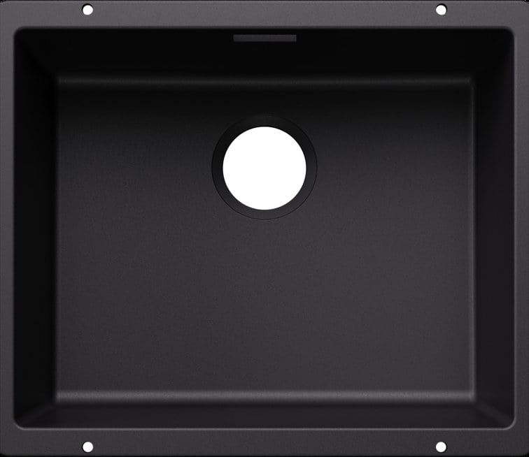 Blanco SUBLINE 500 U InFino Silgranit black without drain fitting