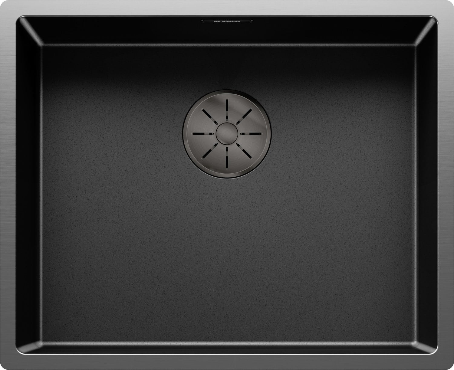 Kitchen sink Blanco CLARON 500 U InFino stainless Dark Steel