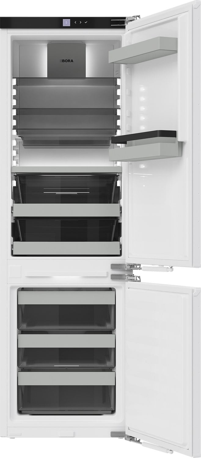 Built-in refrigerator with freezer BORA Cool Combi C178KG
