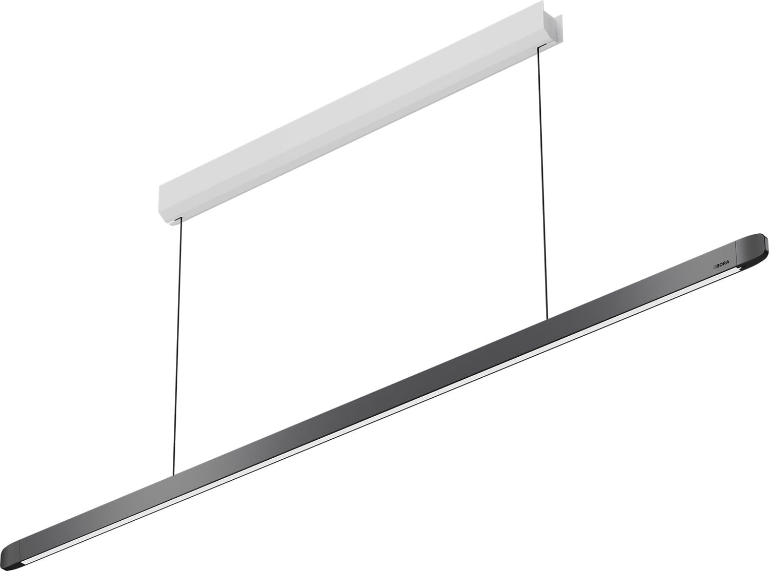 BORA Horizon fixed pendant light – black