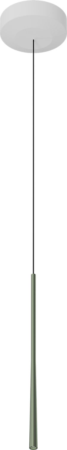 BORA Stars pendant light, surface‑mount – moss‑green