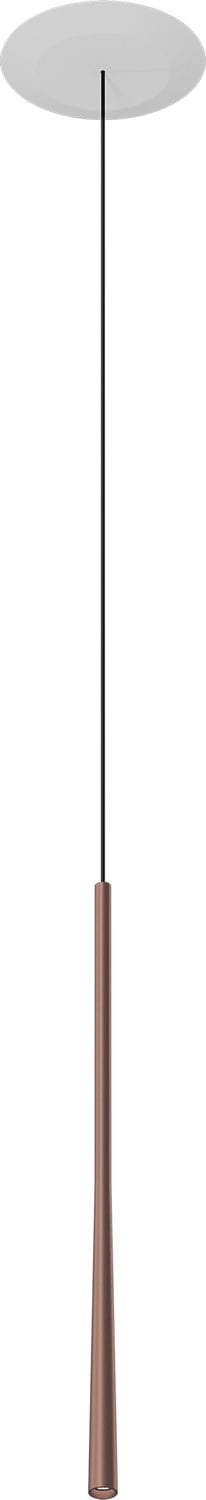 BORA Stars recessed pendant light – rose gold