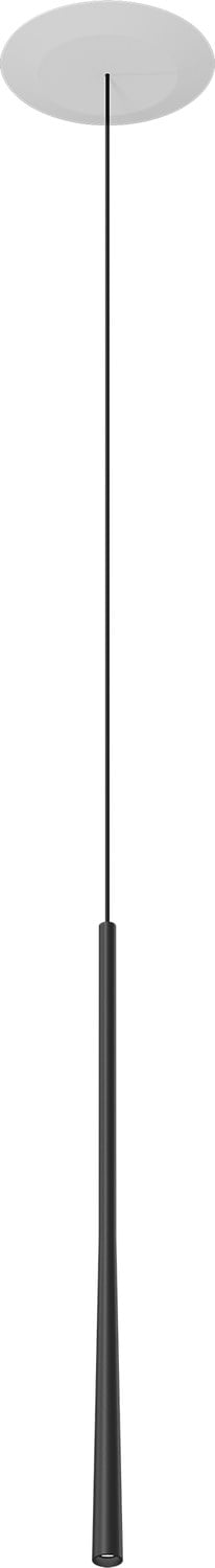 BORA Stars recessed pendant light – black