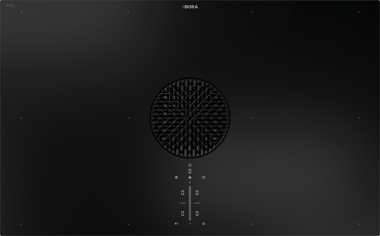 Induction hob with extraction BORA X Pure 2 glossy‑extraction