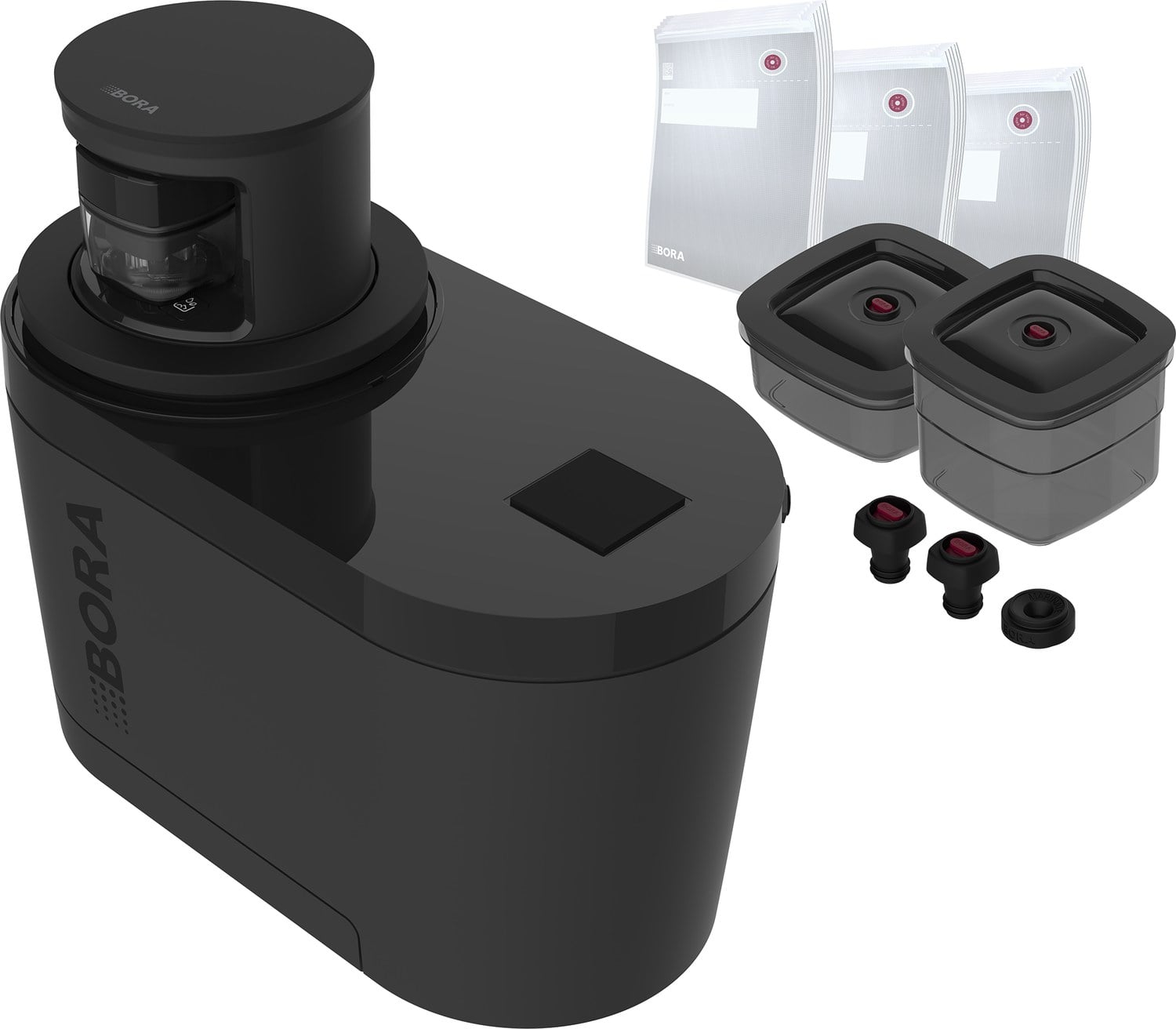 Vacuum port BORA Qvac All Black
