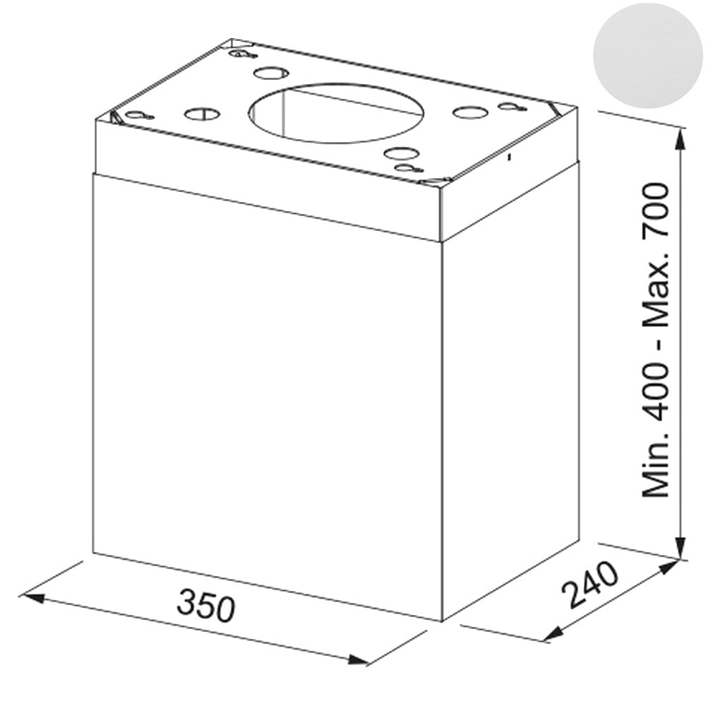 Accessories for extractor hoods Faber 112.0516.428_F