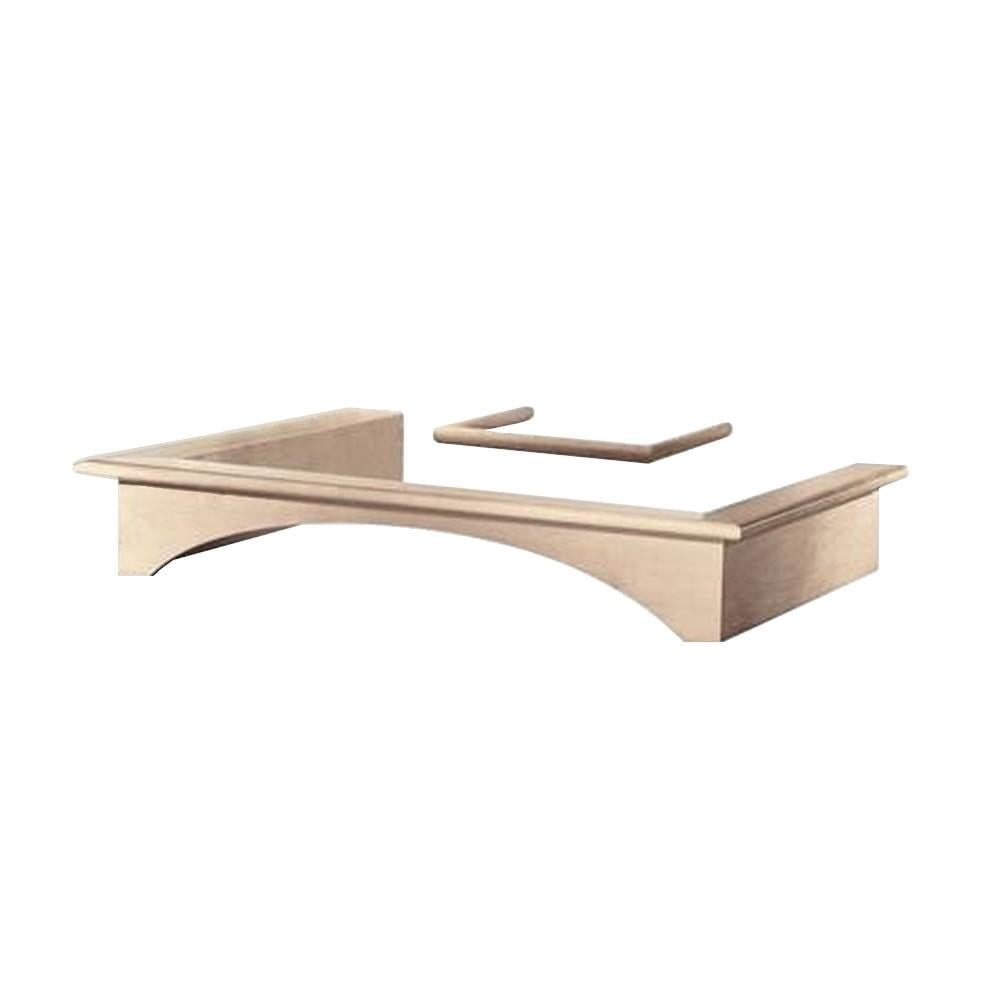 Set of frames C3 90 cm JASAN uncoated, for extractor hood Faber RANCH