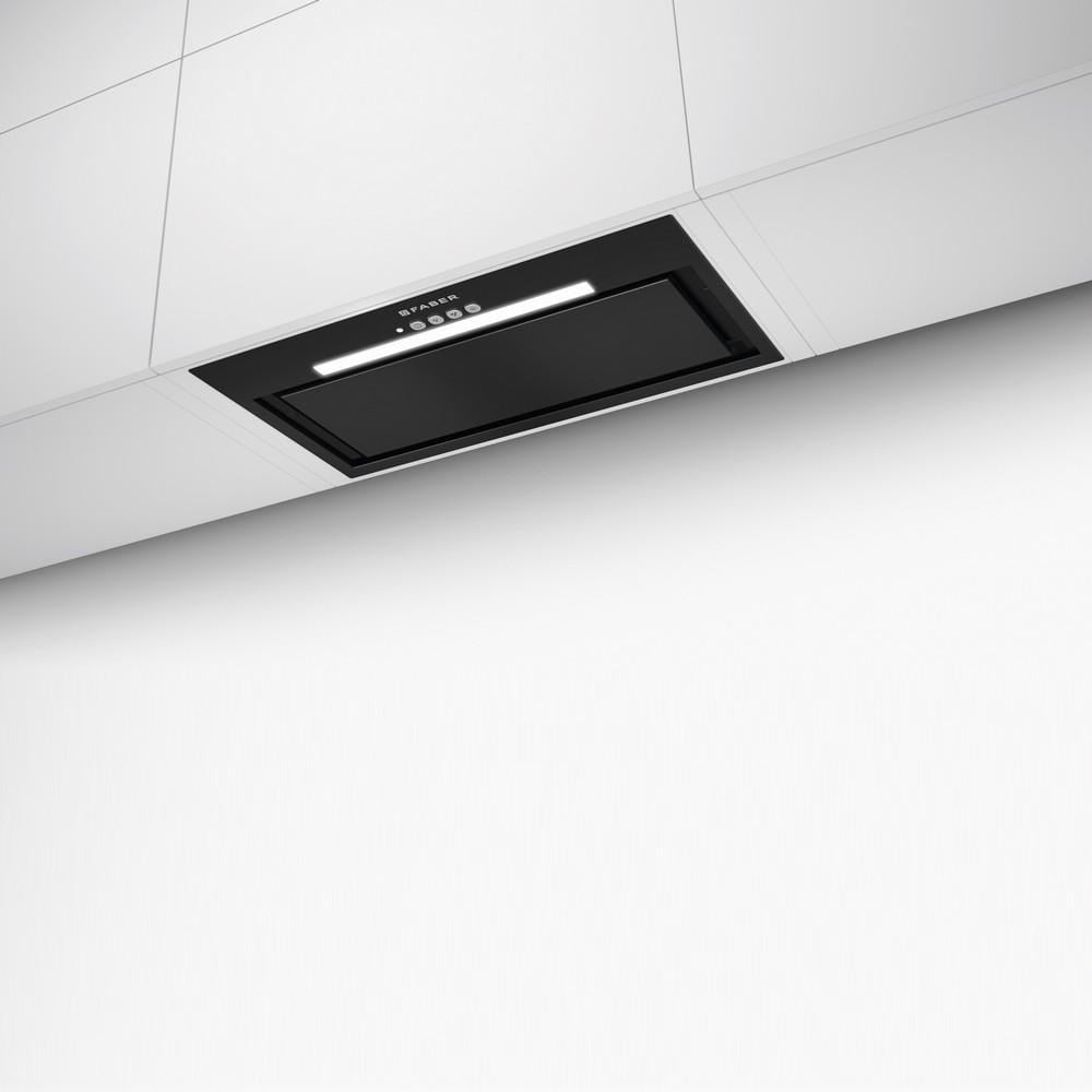 Built-in extractor hood FABER 305.0665.355 INKA LUX 3.0 EVO BK MATT A52