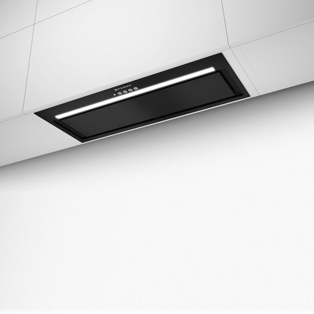 Built-in extractor hood FABER 305.0665.356 INKA LUX 3.0 EVO BK MATT A70
