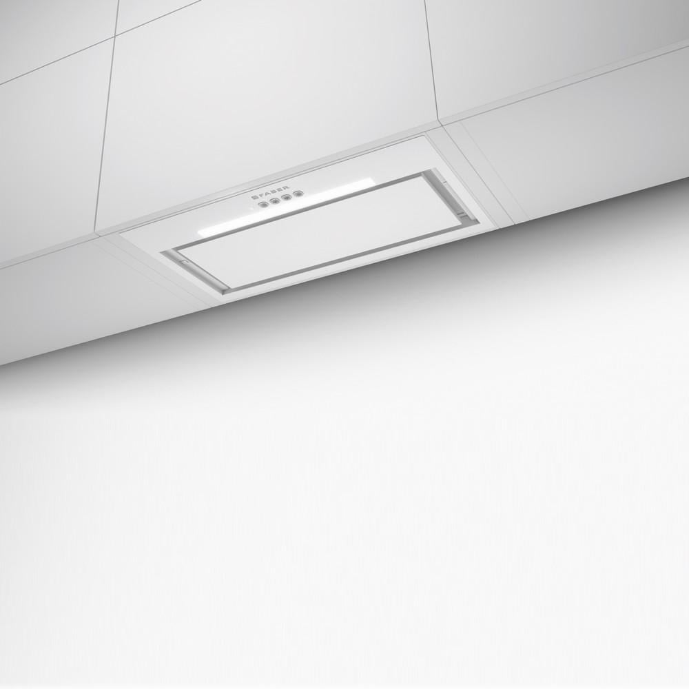 Built‑in extractor hood FABER 305.0665.357 INKA LUX 3.0 EVO WH MATT A52