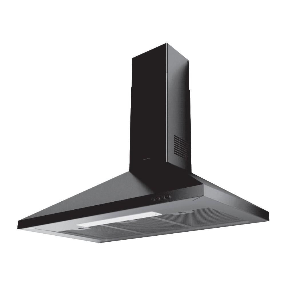 Chimney extractor hood 90 cm Faber STRIP SMART PB BK A90/3