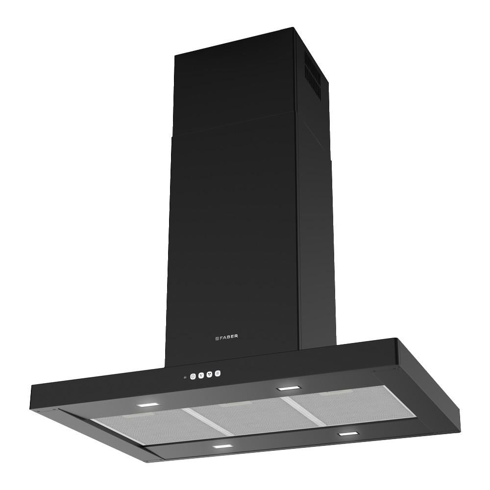 Island extractor hood Faber STILO COMFORT ISOLA BK MATT A90