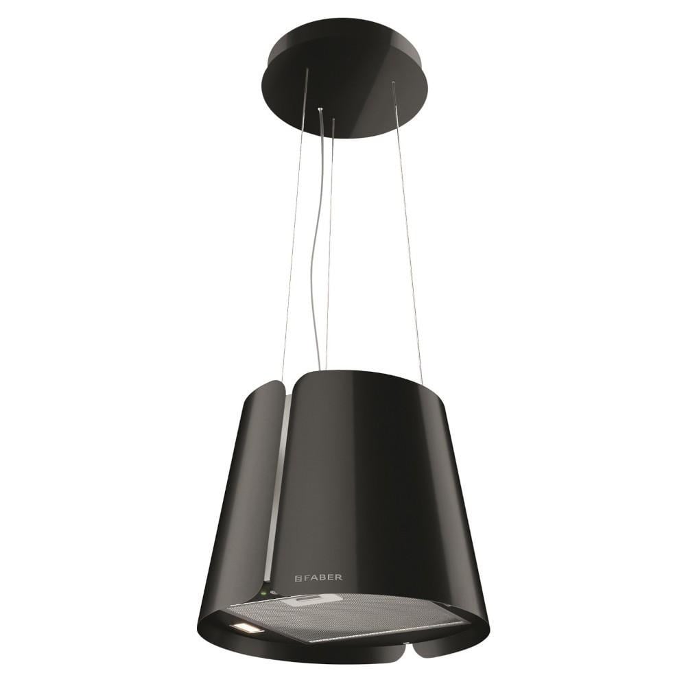 Island extractor hood Faber BEAT BK GLOSS F45