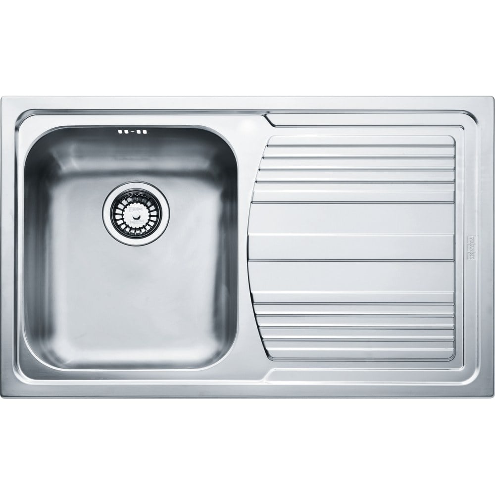 Kitchen stainless steel single sink Franke LLL 611/2