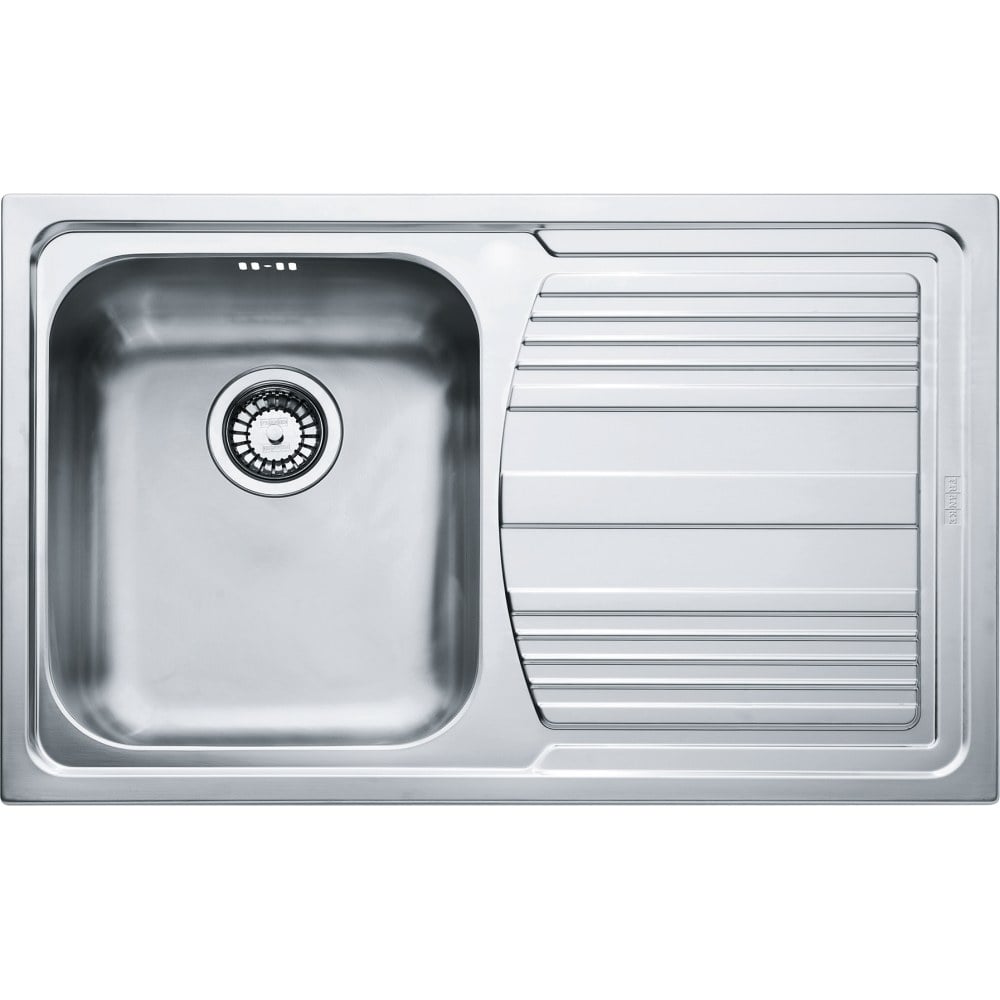 Stainless steel kitchen single sink Franke LLX 611/2