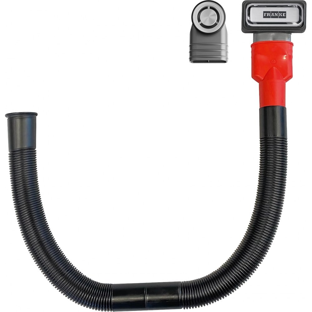 Franke connection set for grinder with overflow