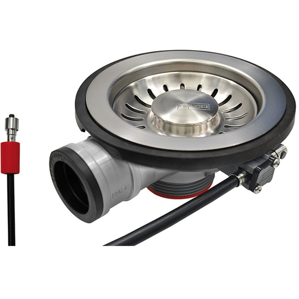 Rotary mesh valve 3 1/2" Franke 112.0338.631, with overflow, for stainless steel sinks