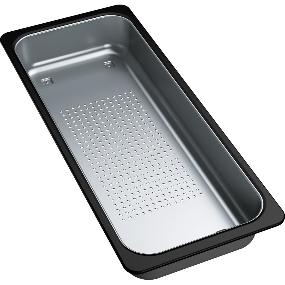 Bowl 112.0520.497, stainless steel/black plastic