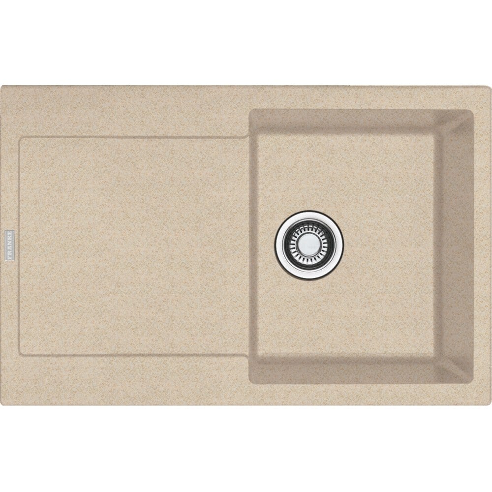 Kitchen fragranite single sink Franke Maris MRG 611 Sand Marbled