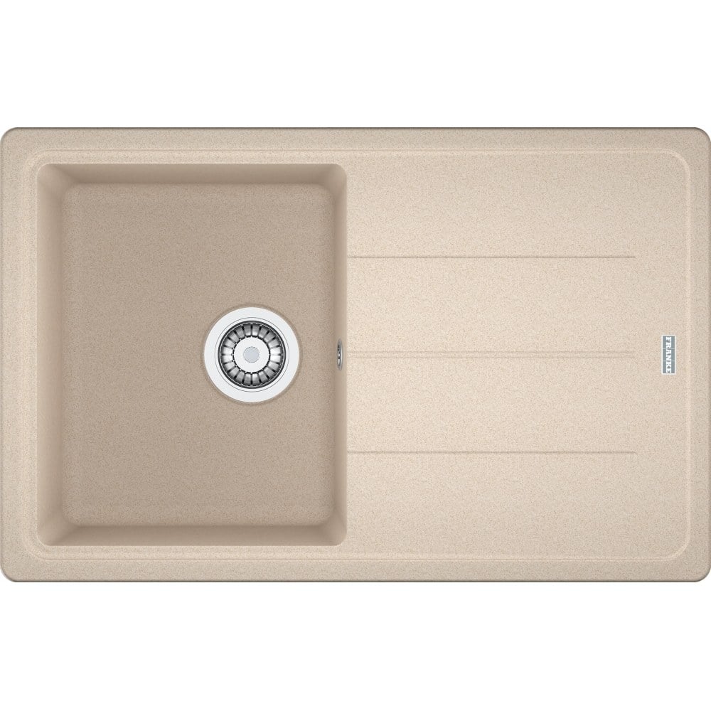 Kitchen granite single‑basin sink BFG611-78.085, sand marble