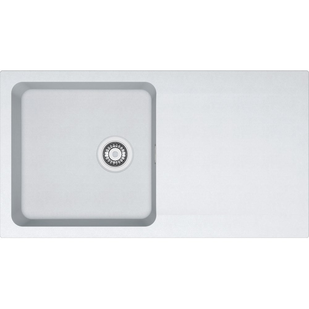 Tectonite kitchen single sink Franke Orion OID 611 – White