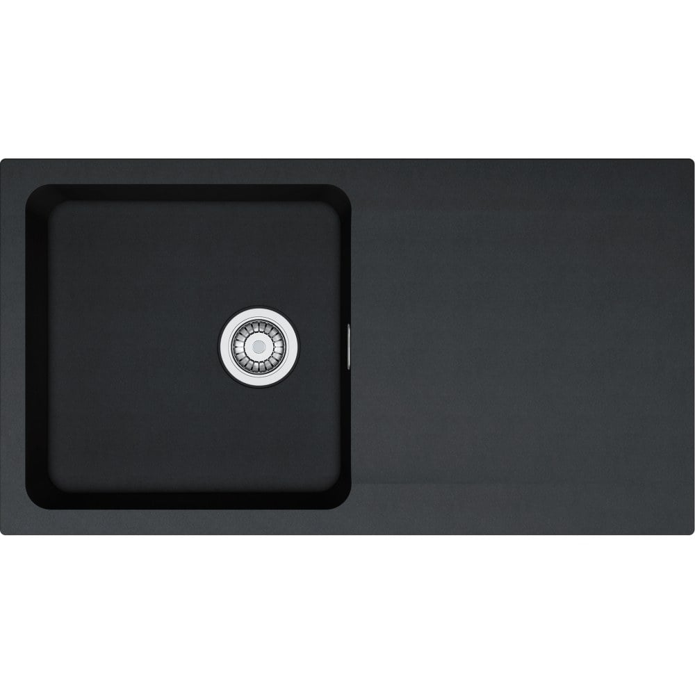 Kitchen tectonite single sink Franke Orion OID 611 Black