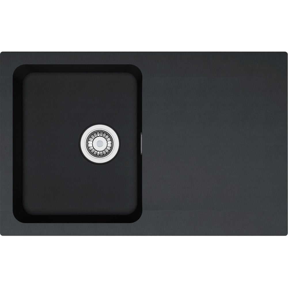 Kitchen tectonite single sink Franke Orion OID 611-78 Black