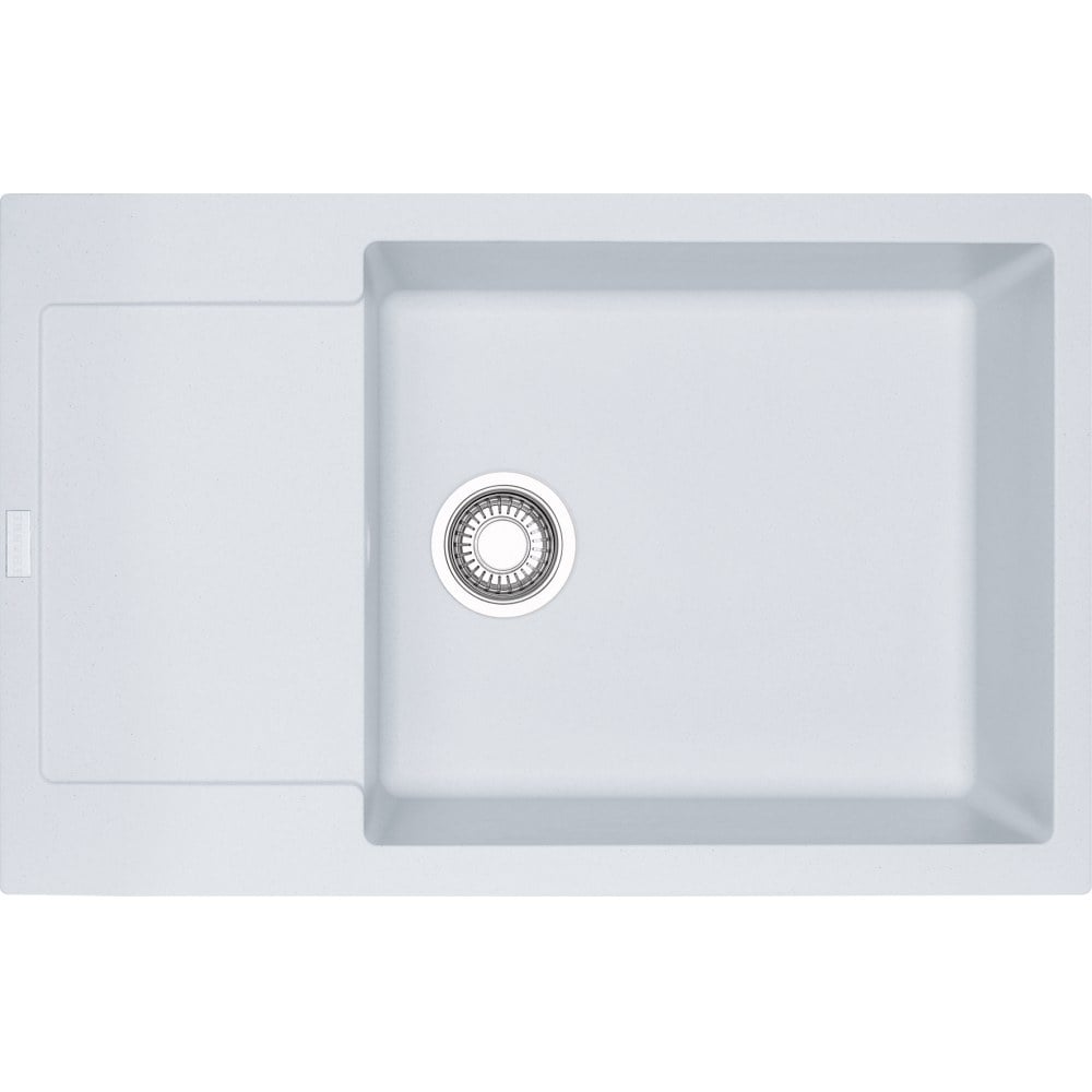 Kitchen fragranite single sink Franke Maris MRG 611-78 BB White‑led
