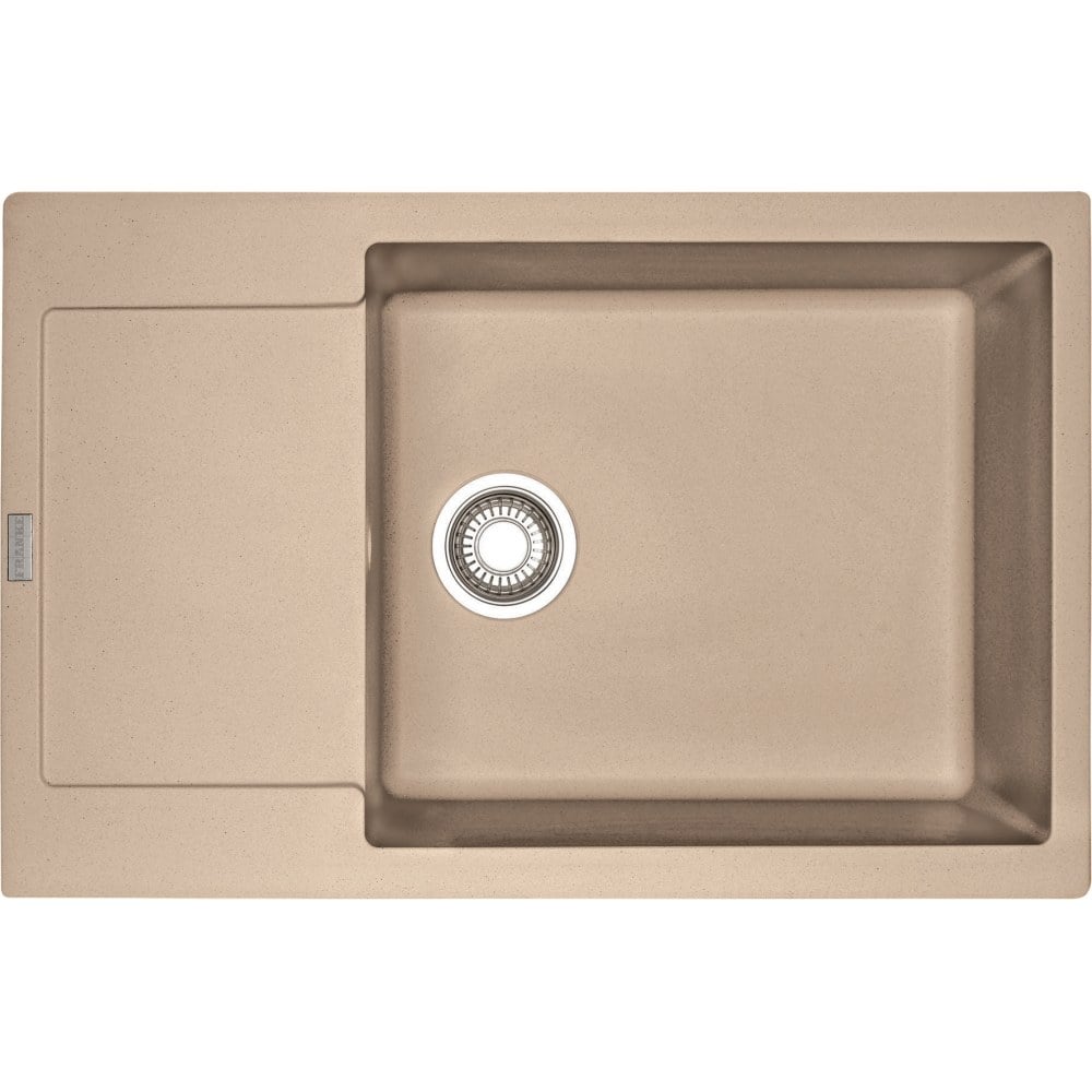 Kitchen fragranite single-basin sink Franke Maris MRG 611-78 BB Sand Marbled