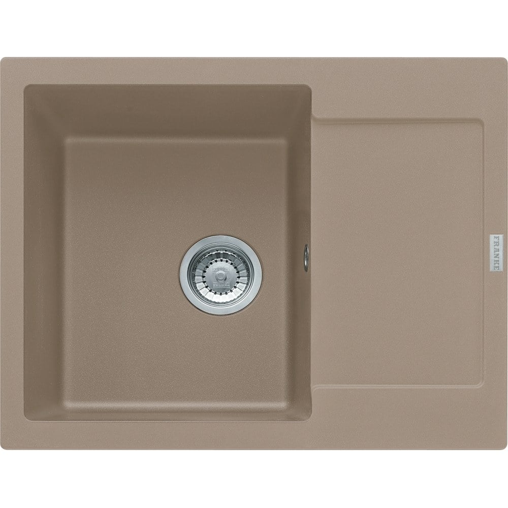Franke Maris MRG 611‑62 Cashmere fragranite kitchen single‑basin sink