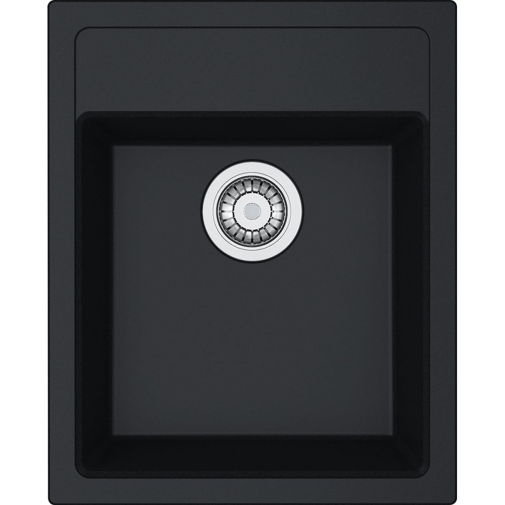 Tectonite kitchen single sink Franke Sirius SID 610‑40 in Black
