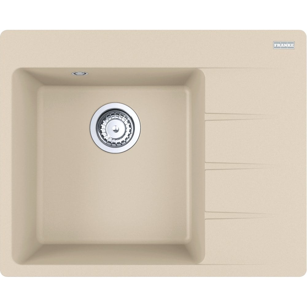 Kitchen sink Franke Centro CNG 611-62 TL/2 sand marble, left