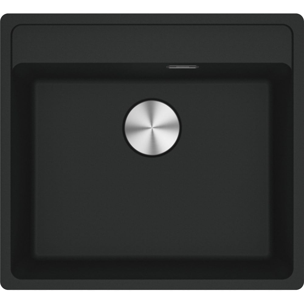 Kitchen fragranite single‑bowl sink Franke Maris MRG 610‑52 RTL in matte black