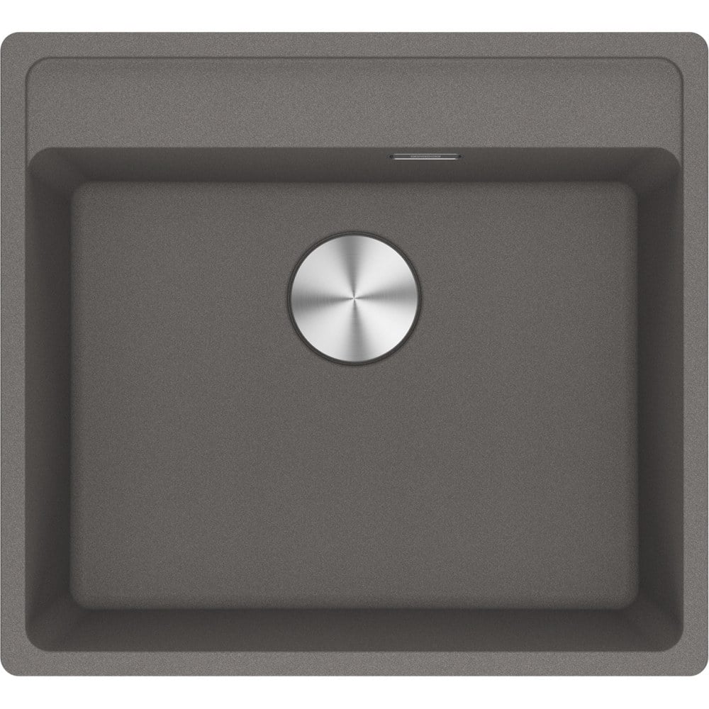 Kitchen fragranite single‑basin sink Franke Maris MRG 610-52 RTL Grey stone