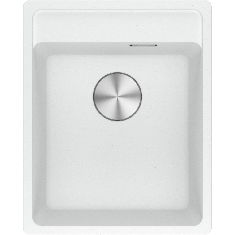 Kitchen fragranite single-basin sink Franke Maris MRG 610-37 RTL White-led