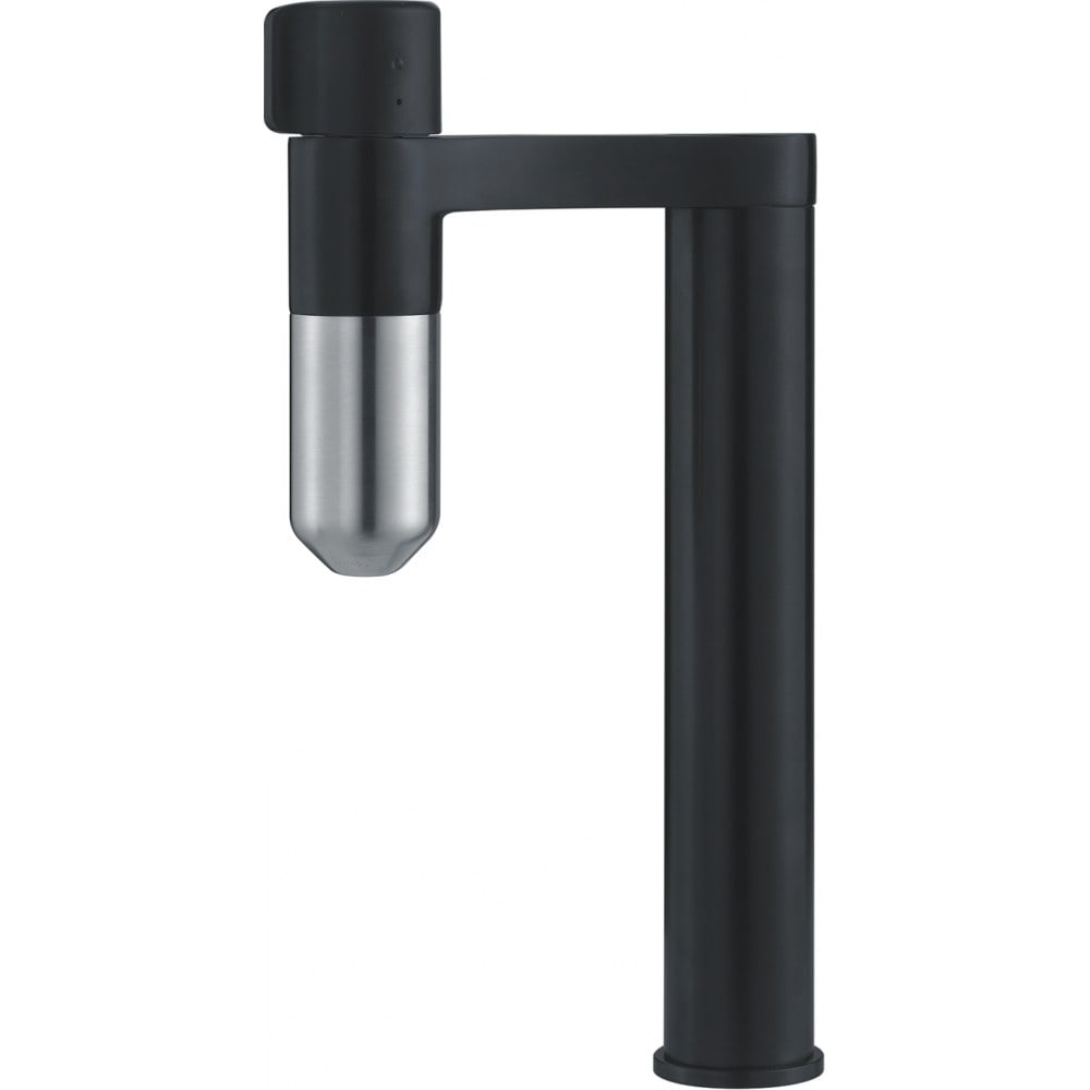 Küchen‑Armatur Franke Vital Tap Matt Schwarz/Edelstahl, für gefiltertes Wasser